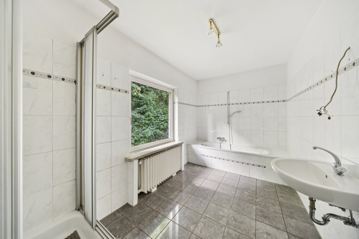 Badezimmer im Erdgeschoss