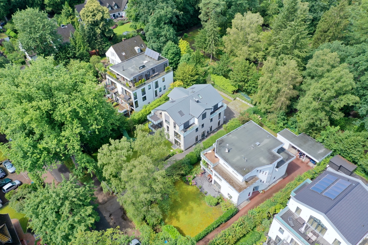 in grüner Nachbarschaft