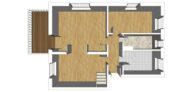 Frisch sanierte 3-Zimmer-Wohnung mit Südbalkon und ausgebautem Spitzboden an der Sülldorfer Landstr. - Grundriss