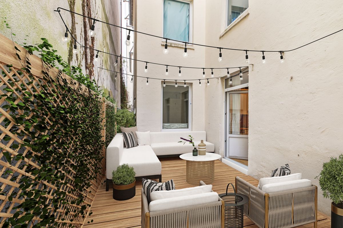 Gestaltungsvorschlag Terrasse