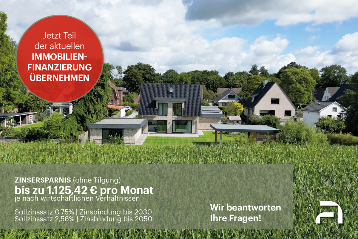 Übernehmen Sie die Finanzierung