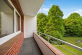 Loggia - Hamburg-Eidelstedt | Gut geschnittene und helle 2-Zimmer-Wohnung (mit Erbbaurecht) mit Blick ins Grüne