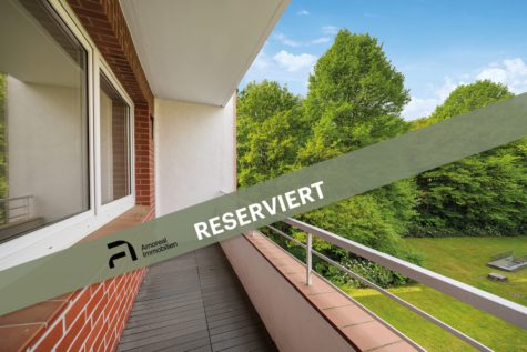 Hamburg-Eidelstedt | Gut geschnittene und helle 2-Zi.-Wohnung (mit Erbbaurecht) mit Blick ins Grüne, 22523 Hamburg, Etagenwohnung