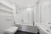 Badezimmer - Hamburg-Eidelstedt | Gut geschnittene und helle 2-Zimmer-Wohnung (mit Erbbaurecht) mit Blick ins Grüne