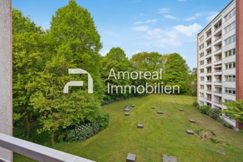 Hamburg-Eidelstedt | Gut geschnittene und helle 2-Zimmer-Wohnung (mit Erbbaurecht) mit Blick ins Grüne, 22523 Hamburg, Etagenwohnung