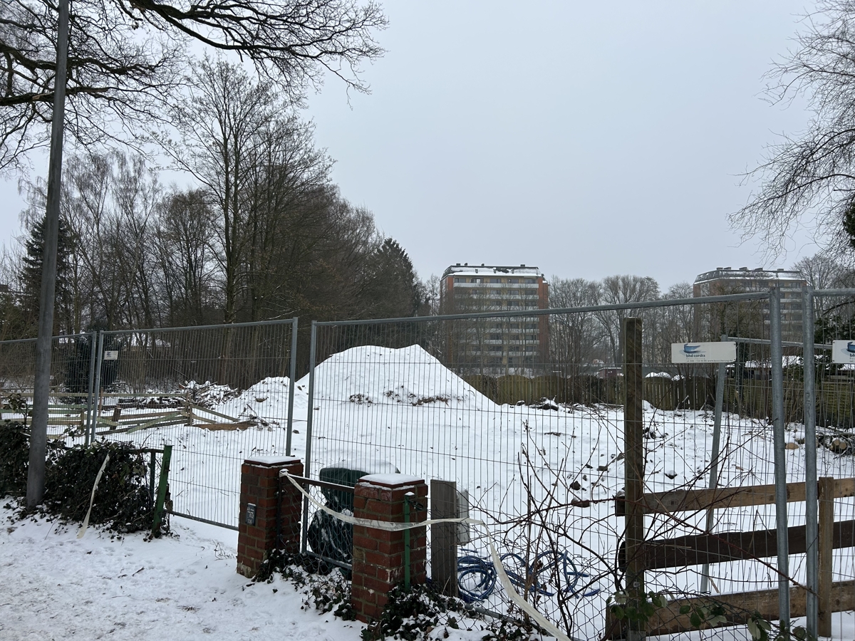 Grundstück Winter 2025