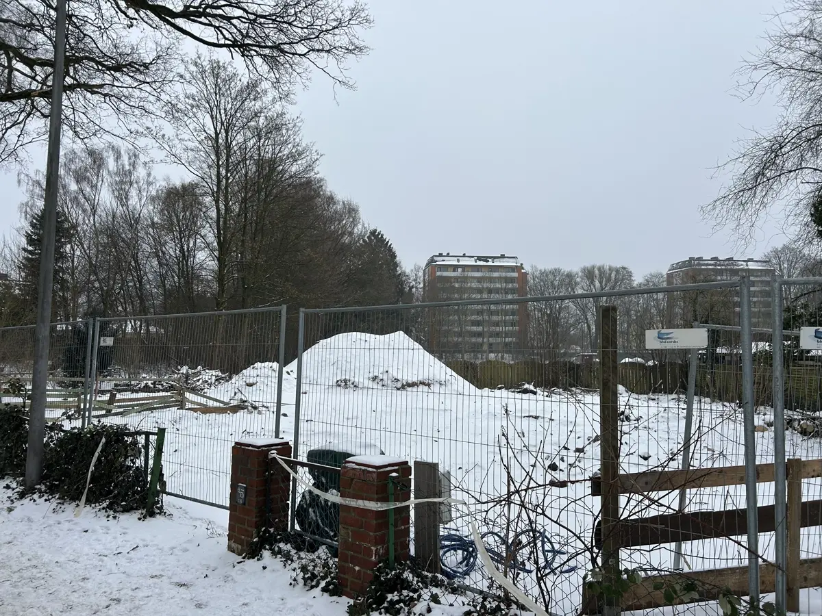 Grundstück Winter 2025